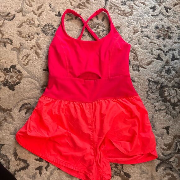 Free People Righteous Sunrise Romper Medium - Picture 4 of 5